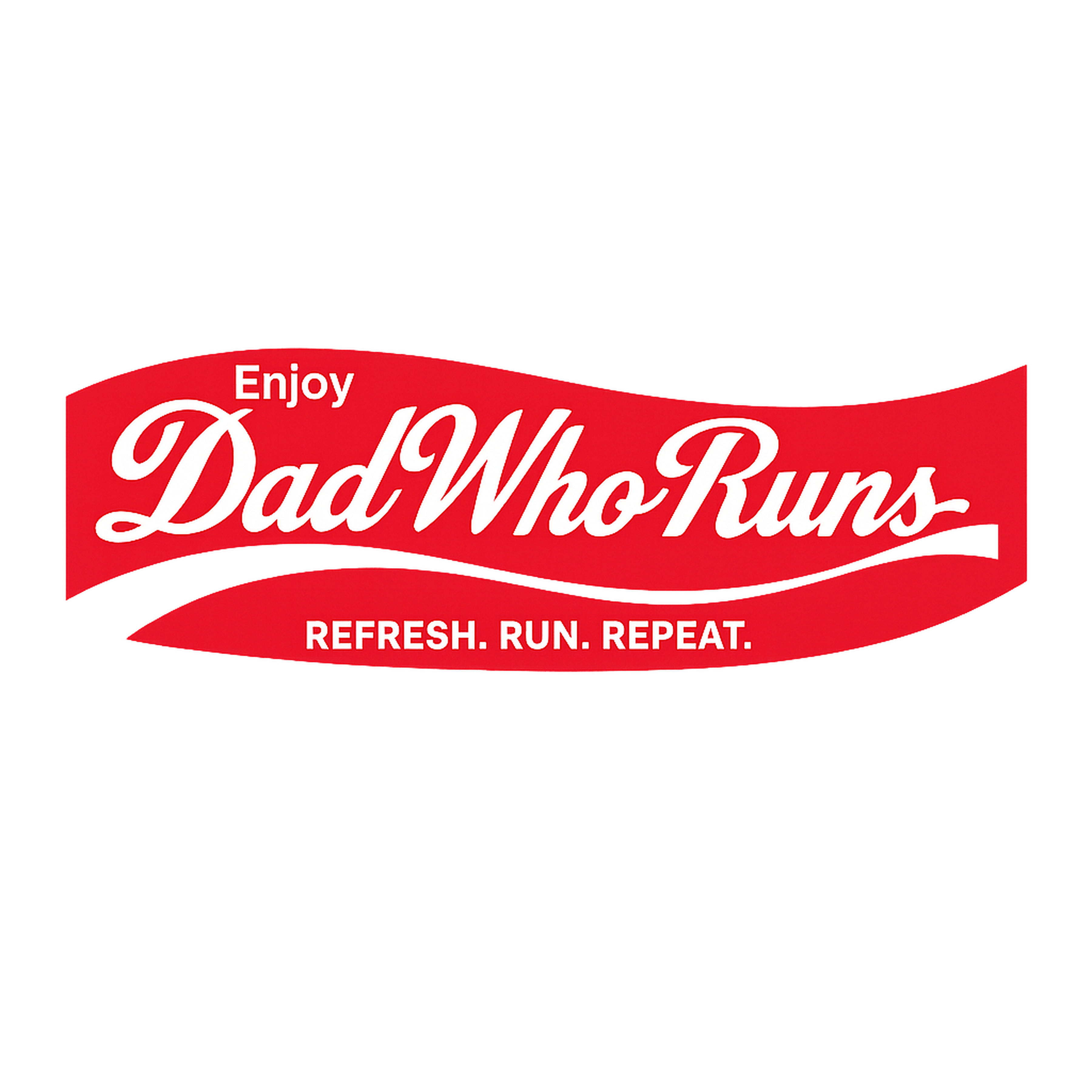 Enjoy DadWhoRuns Tee